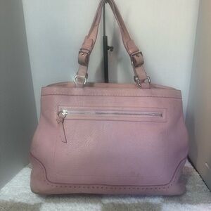 PROJECT Coach Soft Pink Leather Tote